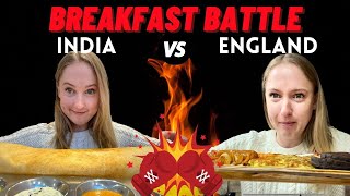 Breakfast Battle: Is Indian Breakfast better than an English fry?! Trying Indian breakfast in London