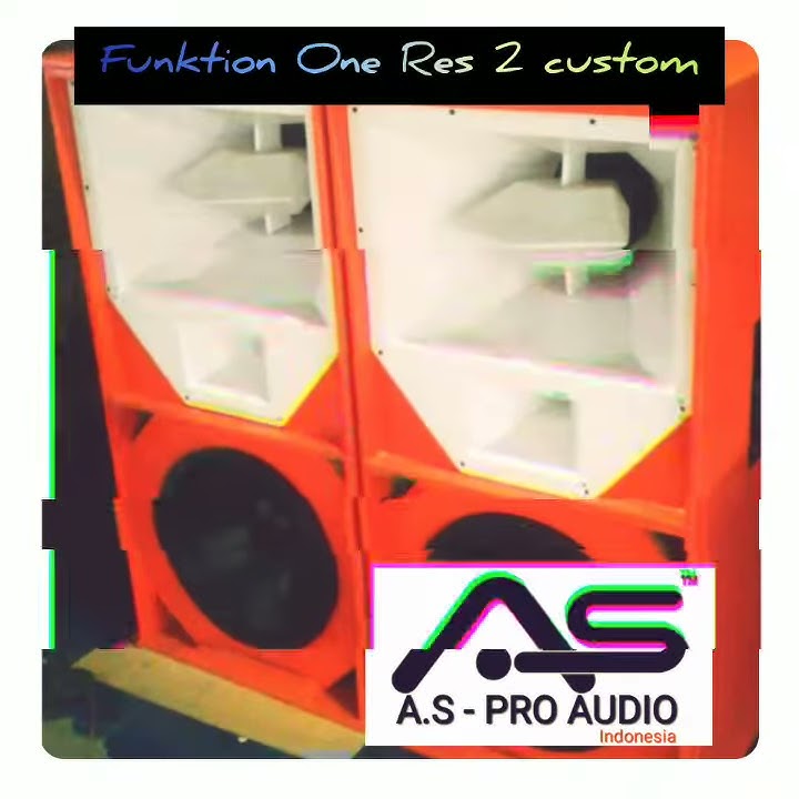 Corong_Na part II Box Funktion One Res 2 custom by AS PRO AUDIO INDONESIA