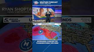 Weather Impact Alert: Rain chances enter the forecast after a hot, humid weekend