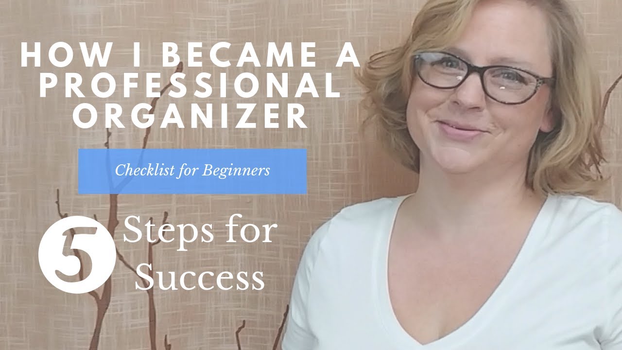 How to Become a Professional Organizer