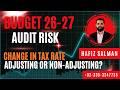 Budget 2026-27 Tax Changes: Adjusting or Non-Adjusting Event? | IAS 10 Explained | Audit Risk | HSA