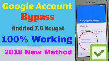 Samsung FRP Bypass New Trick 2019 100% Working ( J7, Prime, 2016), Google Account Remove 7.0 Nougat