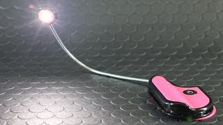 【403737】ポケットライト　フレキシブル付LED　2段階光量調整