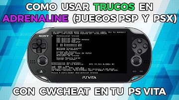 PS Vita - Using Cheats in ADRENALINE (PSP and PSX) with CWCHEAT