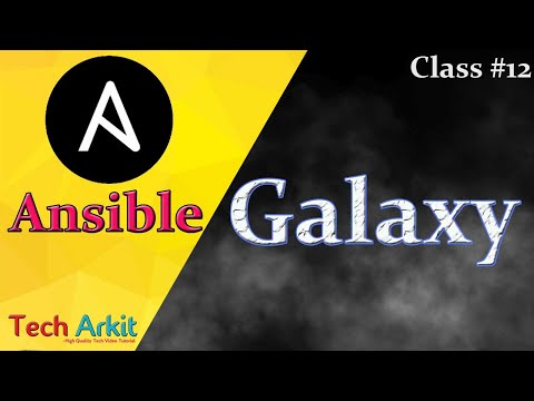Video: Ansible Galaxy ролдорду кайда орнотот?