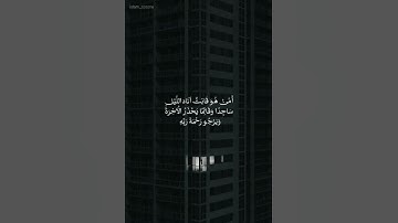 قل إني أخاف ان عصيت ربي عذاب يوم عظيم 💔🍂 القارئ الشيخ:ياسر الدوسري✨