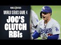 Joc Pederson's CLUTCH 2-run single to put Dodgers up in World Series Game 4!