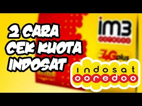 2 CARA CEK KUOTA PAKETAN INTERNET UNTUK INDOSAT - YouTube