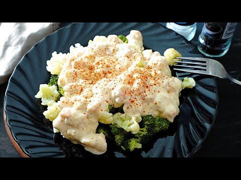 Cauliflower, Broccoli, Small shrimps | Warm Up This Winter With A  Simple Cozy Salad Recipe!