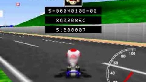 [MK64] Crash Debug Screen