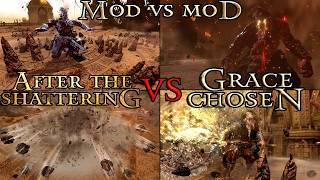 which mod did Lore accurate Godfrey BETTER? | Grace Chosen VS After the Shattering | Elden Ring mods