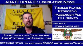 UPDATE on Trailer Plates & Motorcycle Passengers