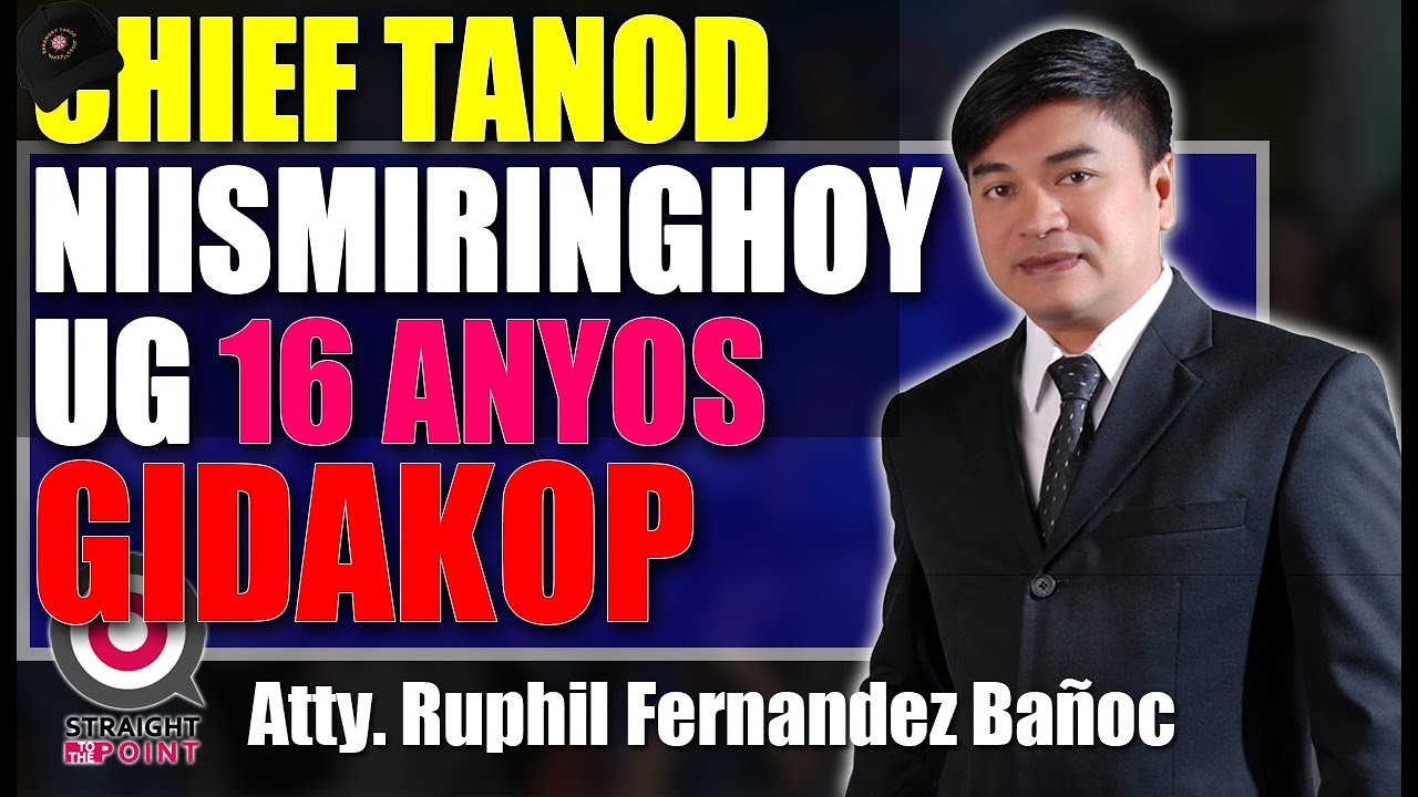 CHIEF TANOD GIDAKOP! 16 ANYOS NI-REKLAMO – Unsa ang Tinuod nga Nahitabo? | STP Full Report