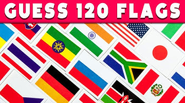 120 Flags Quiz in 3 Seconds! Can You Beat This? 🏴✅ Guess The Flag Challenge