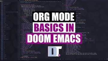 Org Mode Basics In Doom Emacs