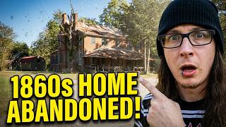 Exploring a Now Abandoned Historic 1860's Home and Abandoned Farm