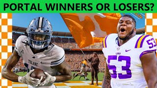 Were the Vols winners or losers in the Portal? TENNESSEE VOLUNTEERS FOOTBALL, COLLEGE FOOTBALL