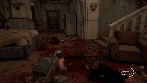 The Last of Us™ Part II - Ellie using explosive arrows on Rattlers
