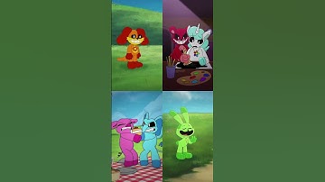 Childhood Friends: Smiling Critters - I