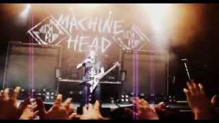 Machine Head LIVE in Zurich - Robb Flynn has fun with "Swiss Zombies"