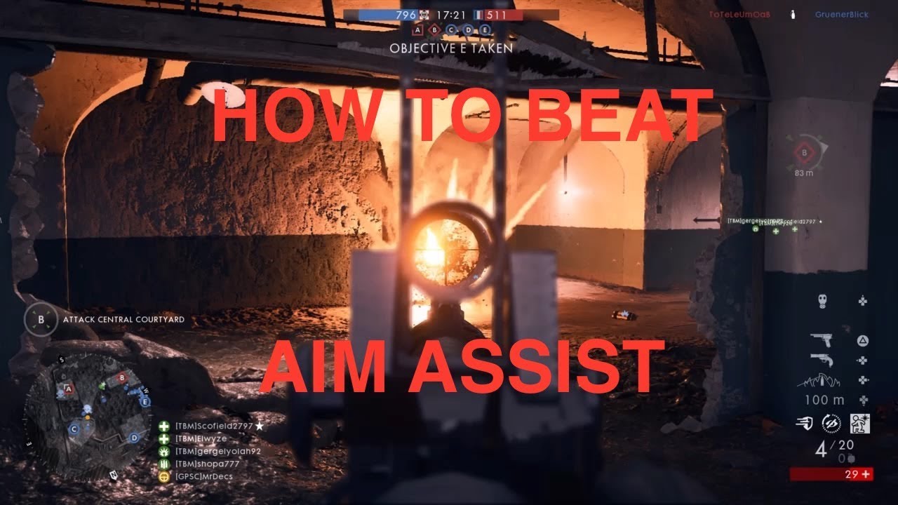 BF1 - How to Beat Aim Assist - Should you even use it?
