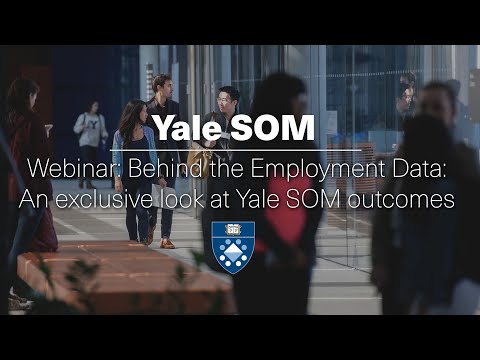 Behind the Employment Data: An exclusive look at Yale SOM outcomes