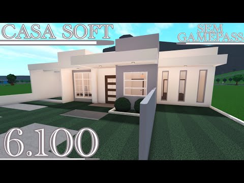 MINI CASA MODERNA *Speedbuild* BLOXBURG - ROBLOX 