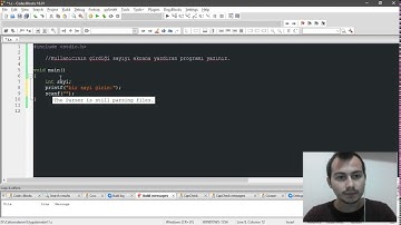 01 -  Kullanıcının girdiği sayıyı ekrana yazdıran program