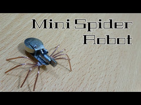 Cómo hacer un mini Robot Araña Casero