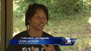 Black Lives Matter marches through Fayetteville