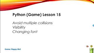 Python Game Lesson 15