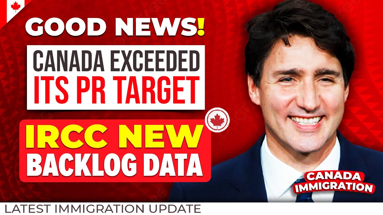 Good News! Canada Exceeded its PR Target - IRCC New Backlog Data | Canada Immigration 2024