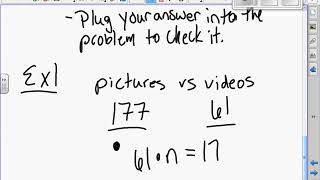 Pre Algebra 1 1 (4 step Plan)