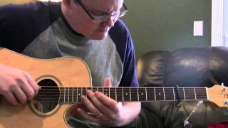 How to play &#39;Sandy Grey&#39; by Robin Frederick/John Martyn (Lesson)