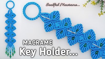 Macrame Key Holder Wall Hanging | Macrame Wall Hanging Tutorial #2025