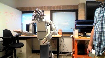 Dreamer Follows Interpolated Cartesian Trajectory in Preparation to Wave Arms