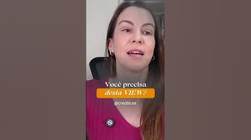 Otimização: você precisa desta VIEW? - #bancodedados #sql #createse #academiadb