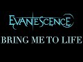 Evanescence - Bring Me To Life Lyrics (Synthesis)