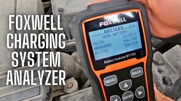 Battery Analyzer | Charging system checker | Foxwell Alternator check