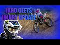 Jago geerts injury update after huge crashes in mxgp of france 2023