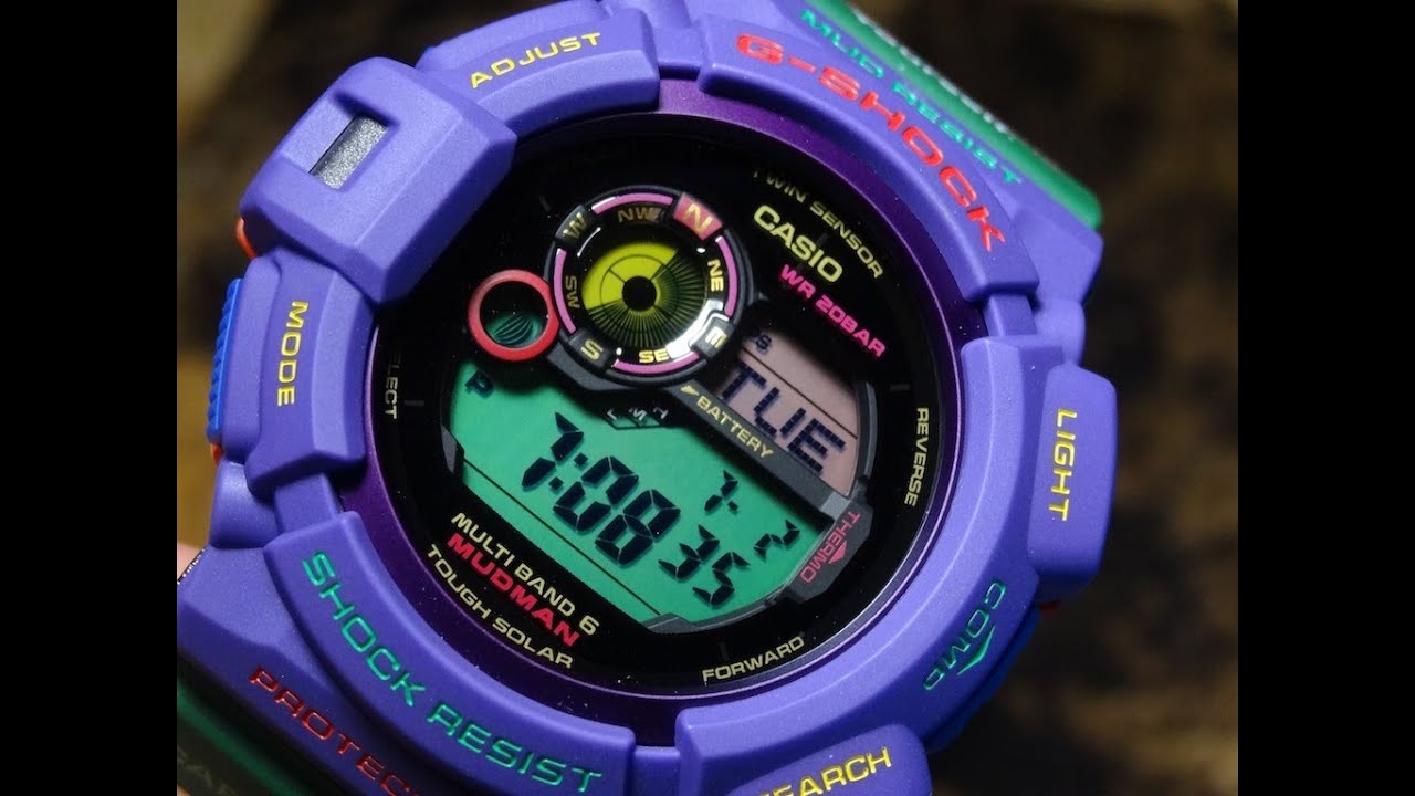 CASIO G-SHOCK REVIEW AND UNBOXING GW-9301K-6JR 2013 LOVE THE SEA AND THE  EARTH