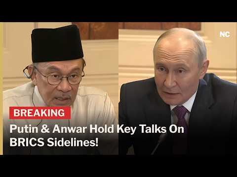 WATCH: Putin Meets Malaysia PM in New Delhi | Russia-Malaysia Talks in BRICS | AC1Z