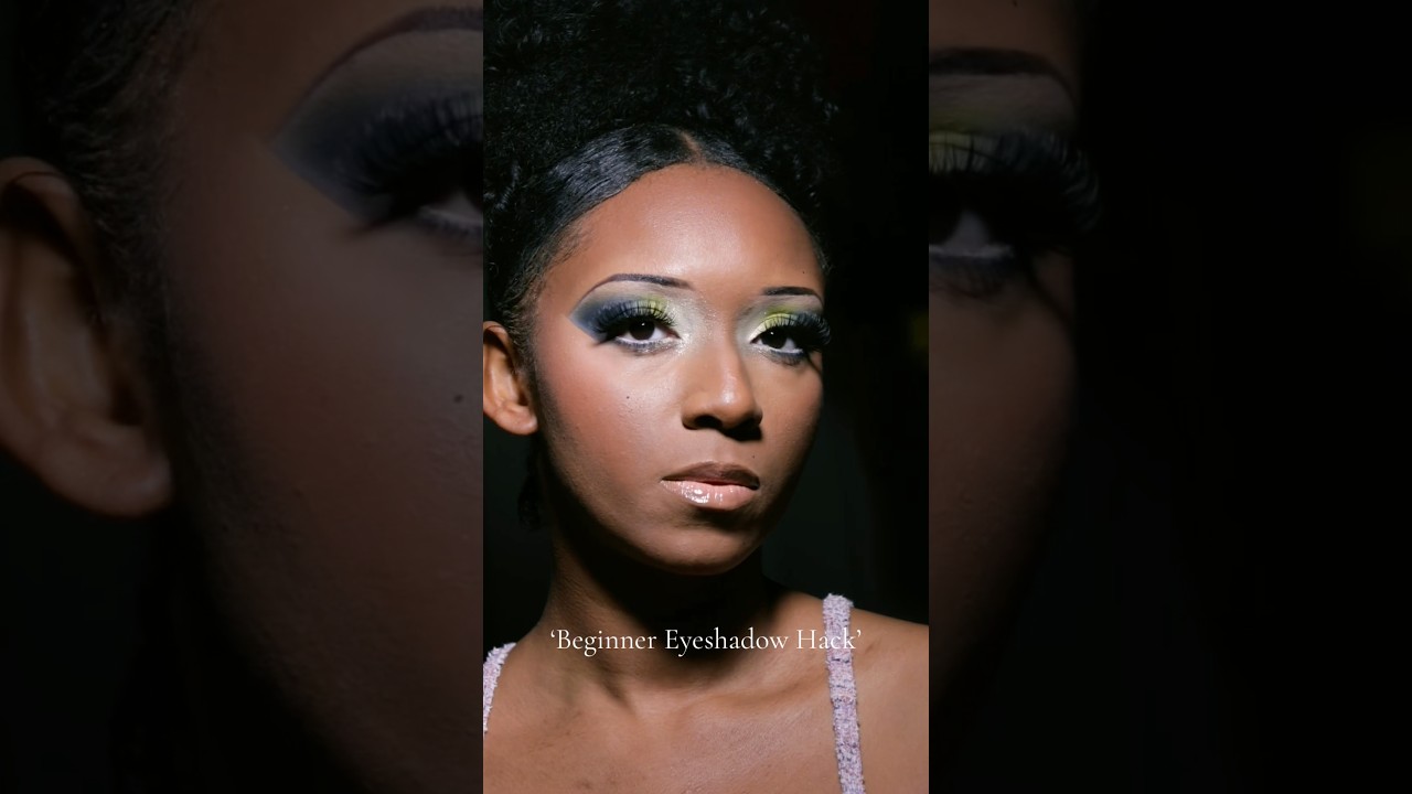 Watch me fail this beginner eyeshadow hack lol I’m gonna try again 🥲 