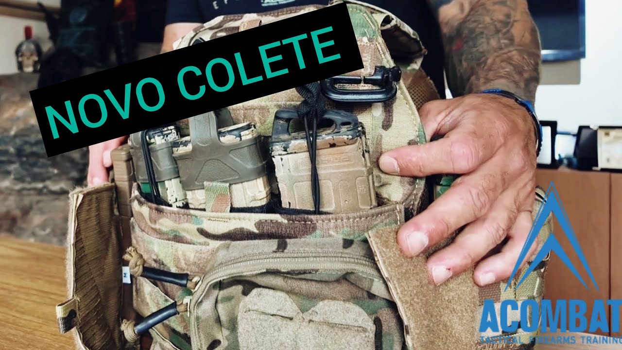 Meu novo colete para operações.  