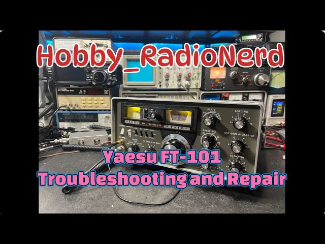 Yaesu FT-101 Troubleshooting and Repair - YouTube