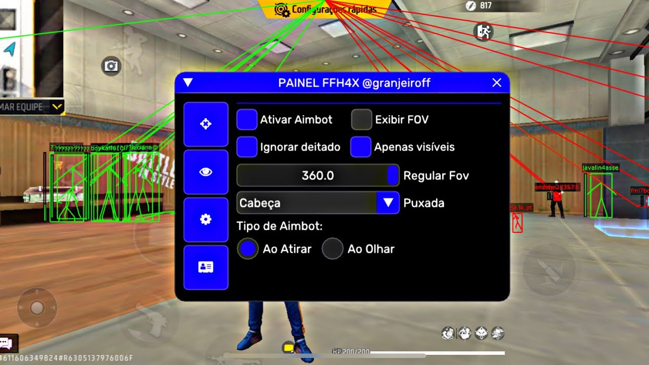 PAINEL XIT IPA FFH4X IOS/ANDROID XIT MOD MENU V4☠️✅ 100% ANTIBAN/ANTIBLACKLIST!!REGEDIT FREE 2026