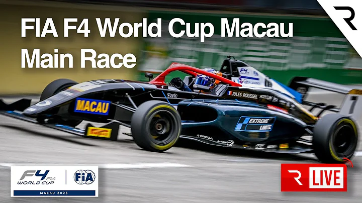 Main Race -  FIA F4 World Cup -  2025 Macau GP