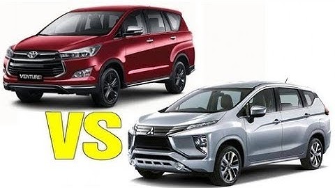 So sánh toyota innova và mitsubishi xpander năm 2024