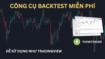 Công cụ Backtest Forex MIỄN PHÍ dễ sử dụng như TradingView #thinktrader #forex #tradingview