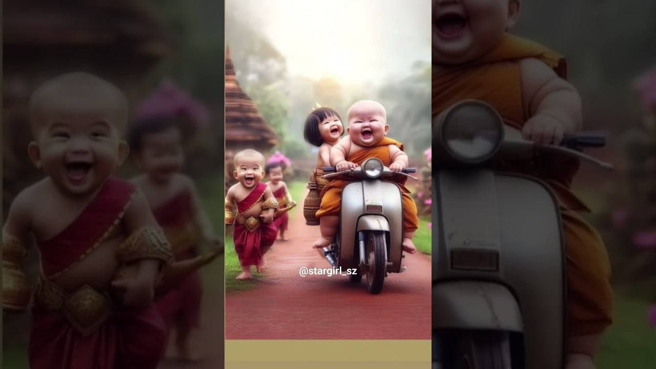 little monk funny moments 😂😂❤️